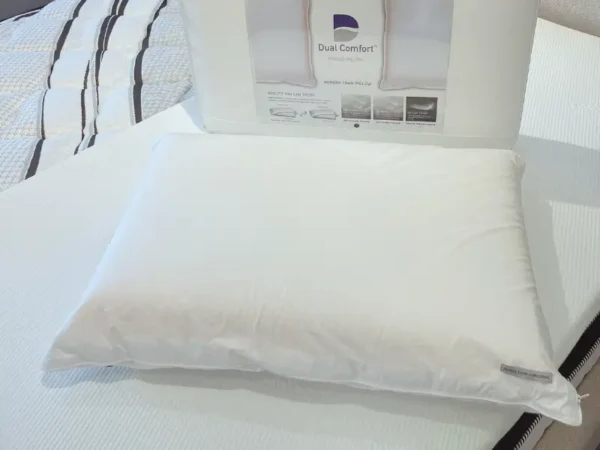 Dual Comfort Standard Microfiber Pillow, 50x70x15cm, T233 satin